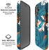 NFL Miami Dolphins Tropical Print iPhone 16 Magsafe Impact Case